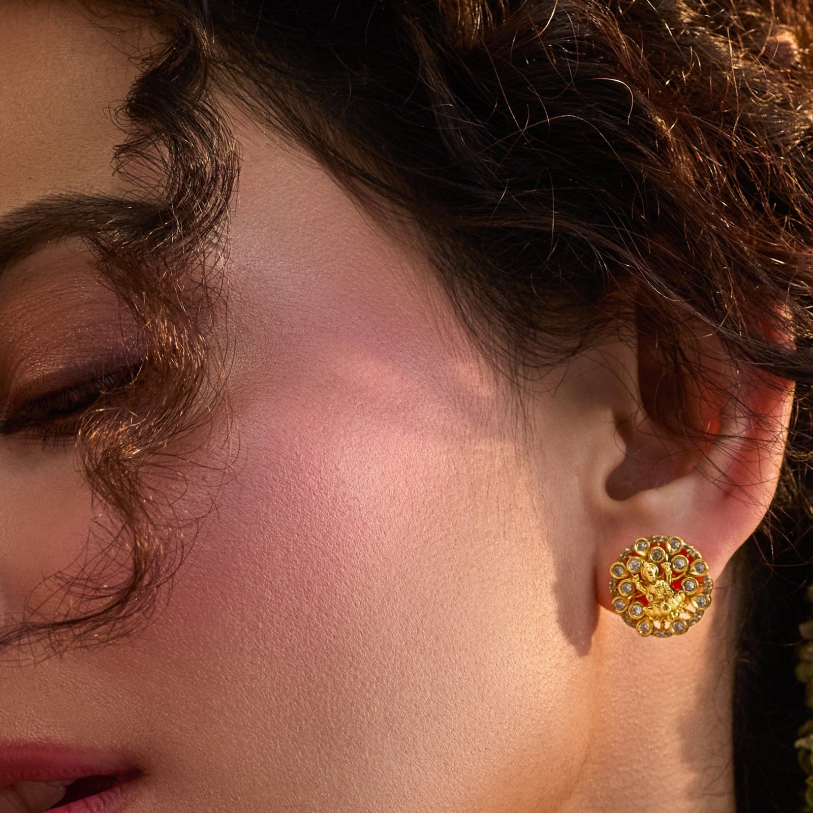 Samhita Antique Stud Earrings