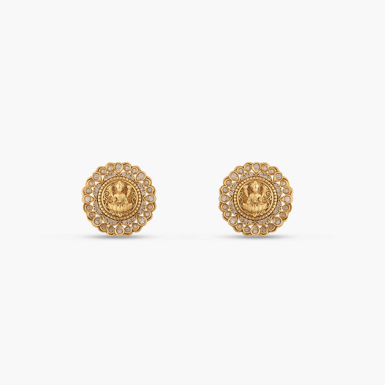 Tanira Antique Stud Earrings