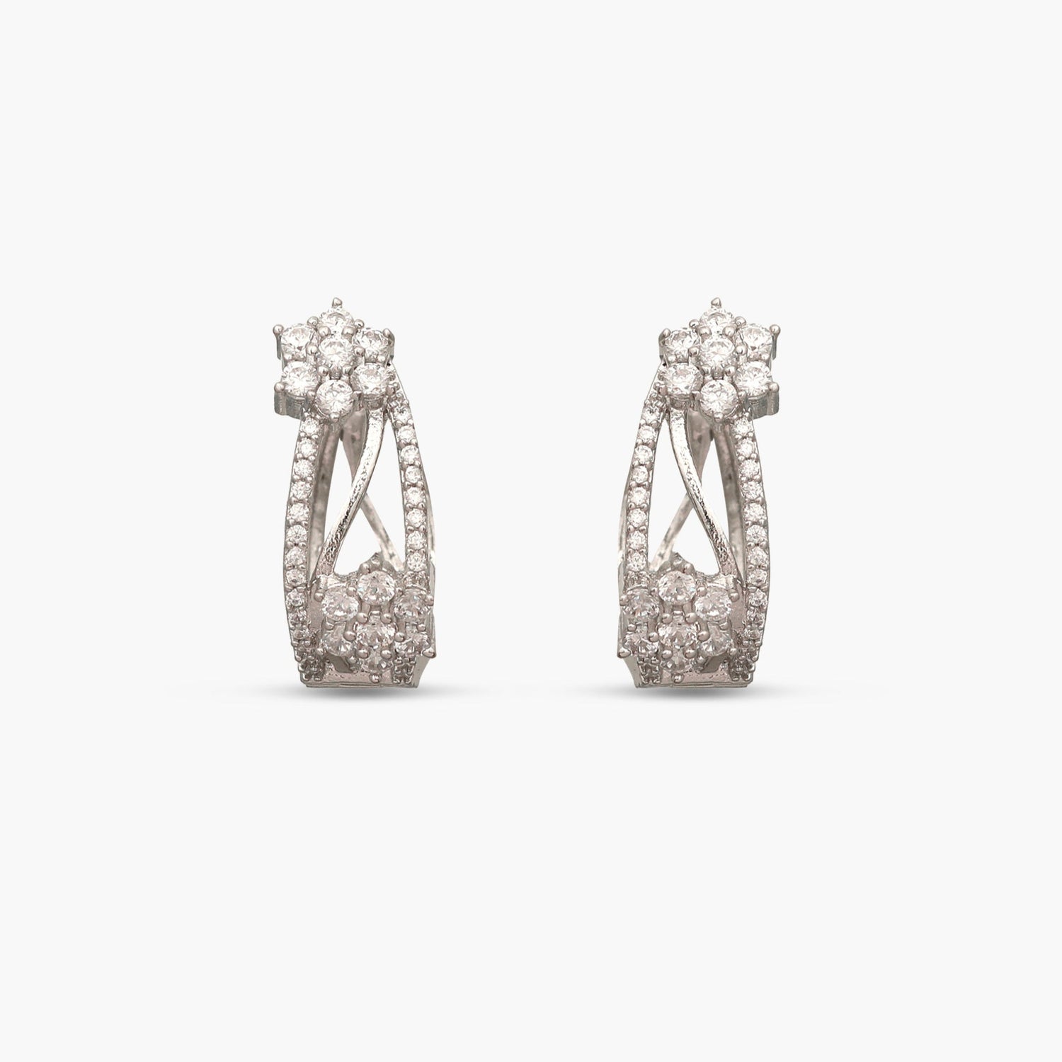 Starburst Nakshatra CZ Earrings