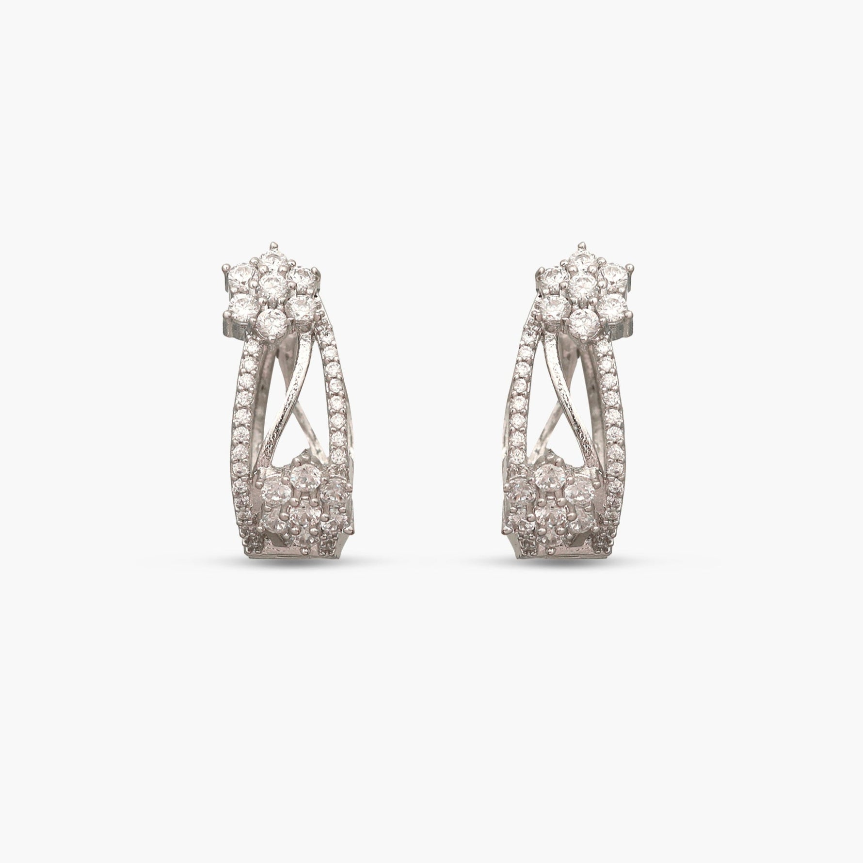 Starburst Nakshatra CZ Earrings