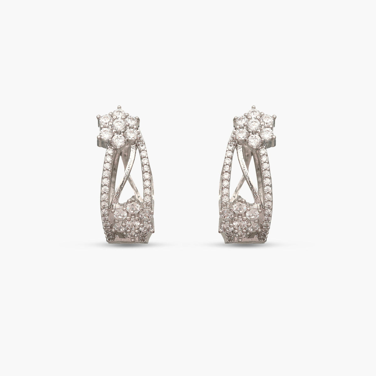 Starburst Nakshatra CZ Earrings