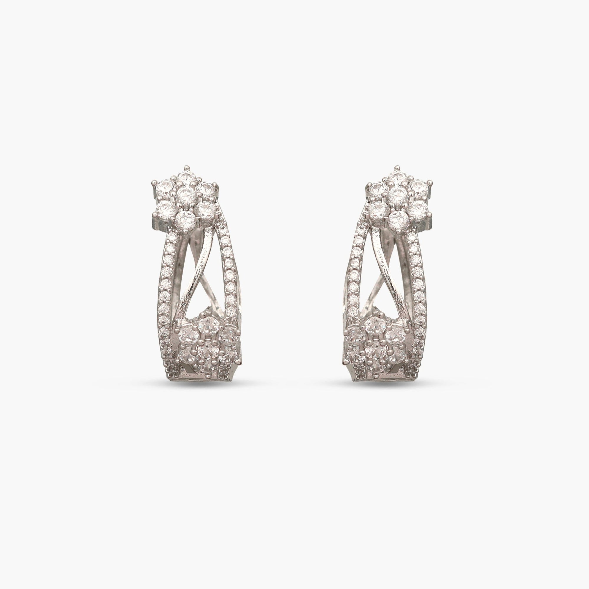 Starburst Nakshatra CZ Earrings
