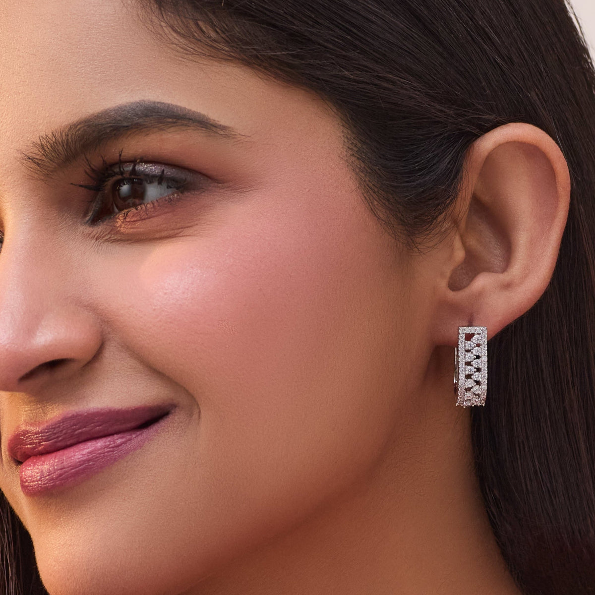 Elia Nakshatra CZ Stud Earrings