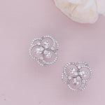 Classic Nakshatra CZ Stud Earrings