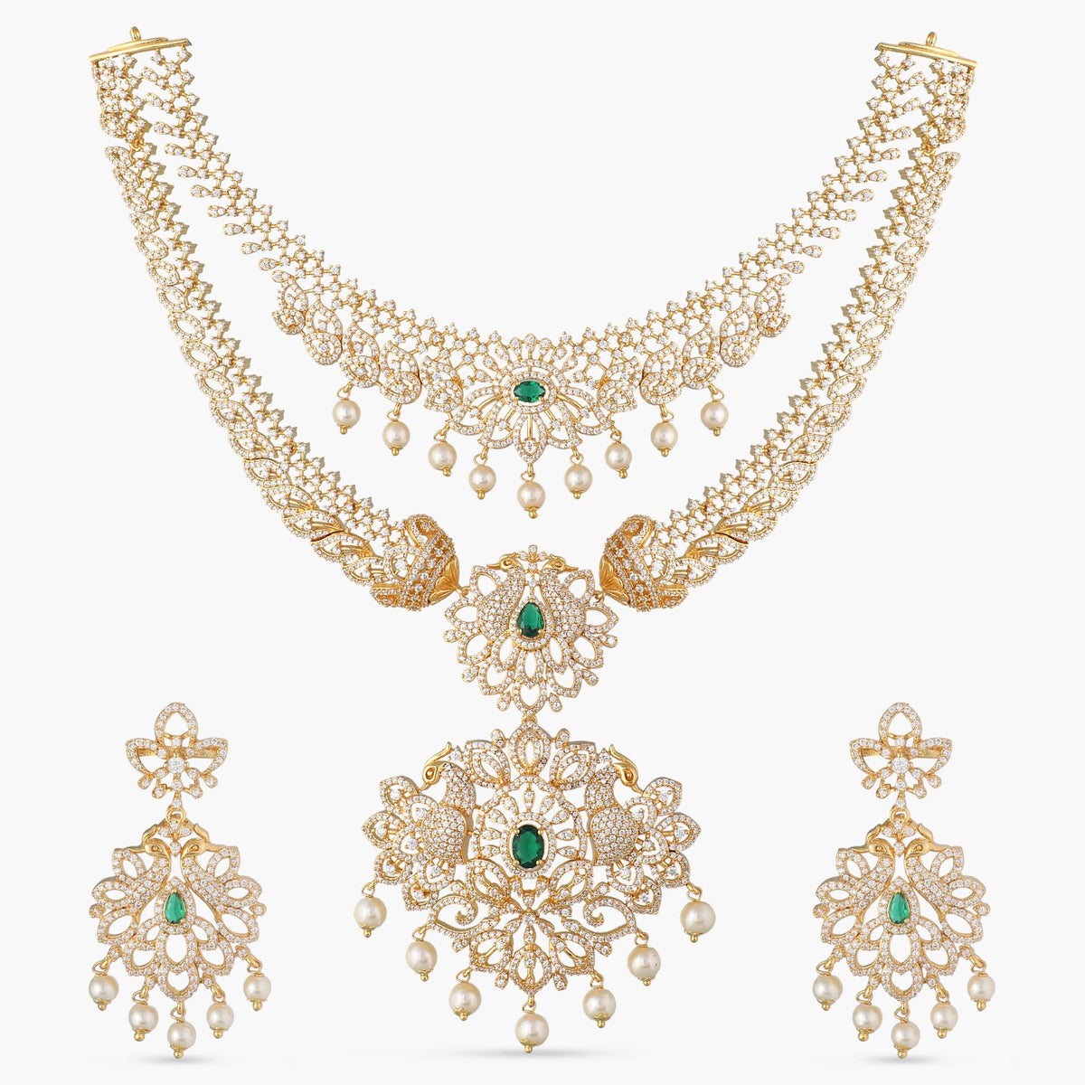 Jivika Nakshatra CZ Necklace Set