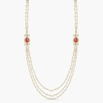 Classic Beads Layered Necklace