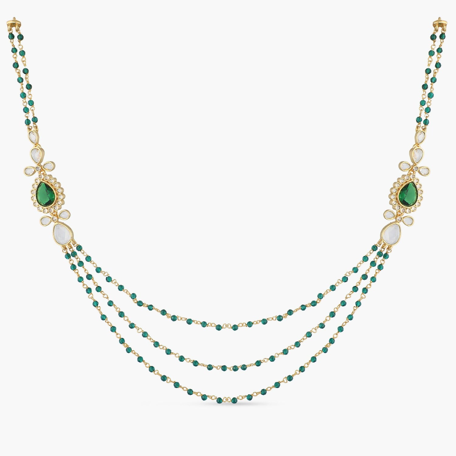 Classic Beads Layered Necklace