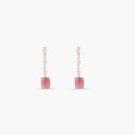 Violetta CZ Pink Necklace Set