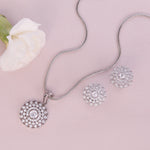 Amelia Nakshatra CZ Pendant Set