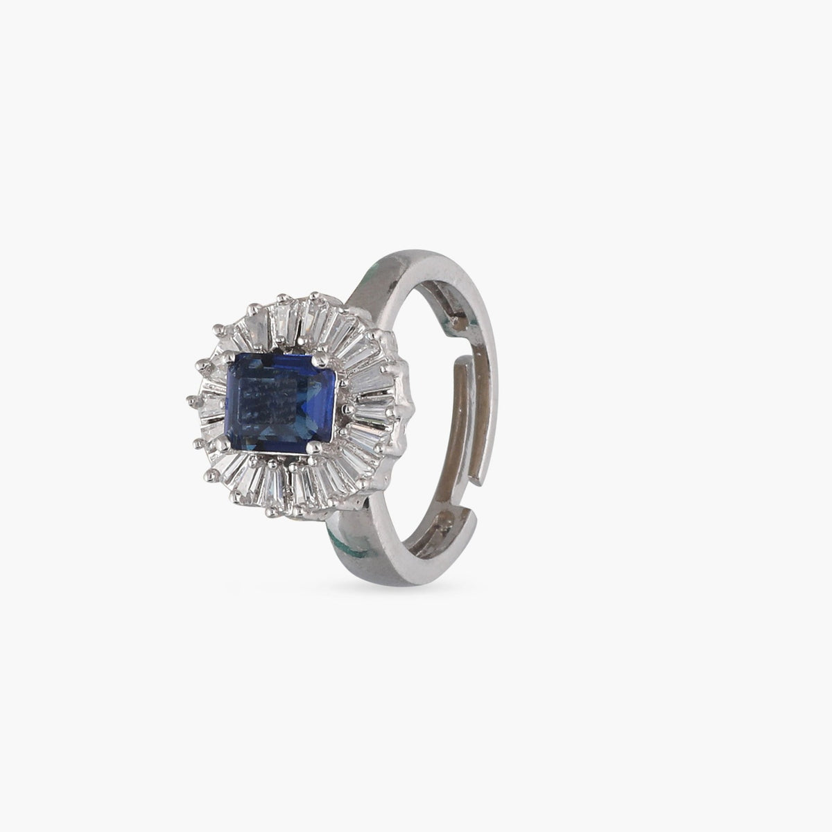 Rajita Nakshatra CZ Finger Ring