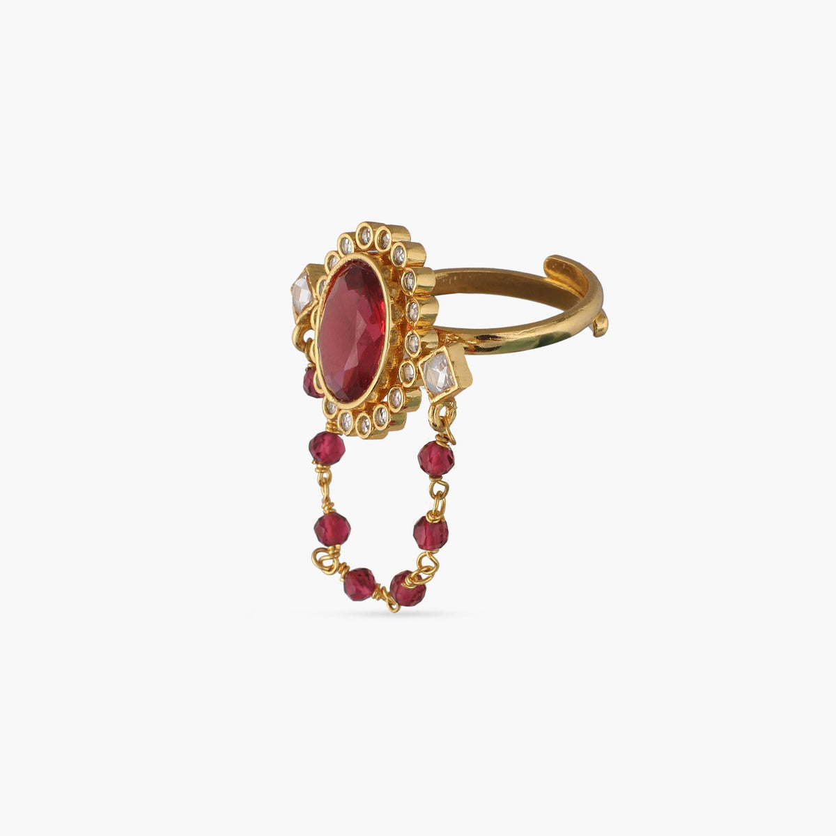 Classic Beads Finger Ring