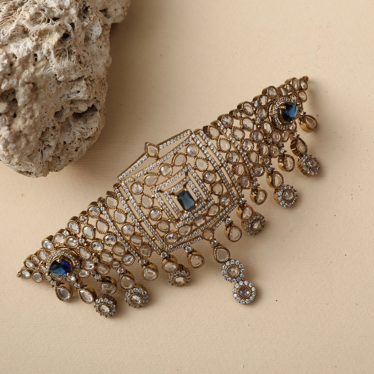 Hazel Nakshatra CZ Choker