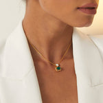 Timeless Gemstone Moissanite 925 Silver Pendant Necklace