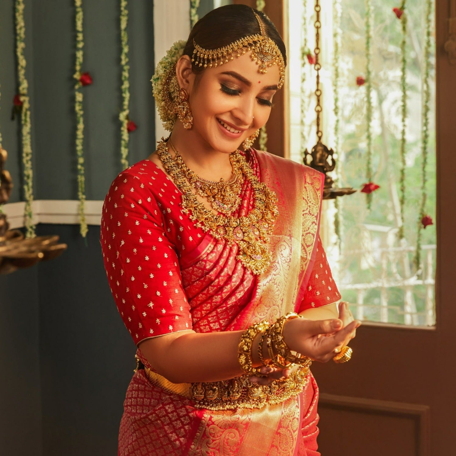 Antique Temple Jewellery Indian Bridal Sets Temple Jewellery