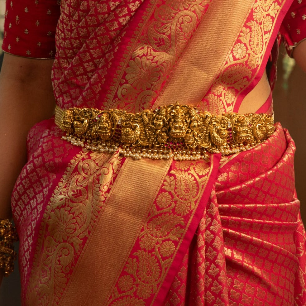 Susma Antique Kempu Waistband