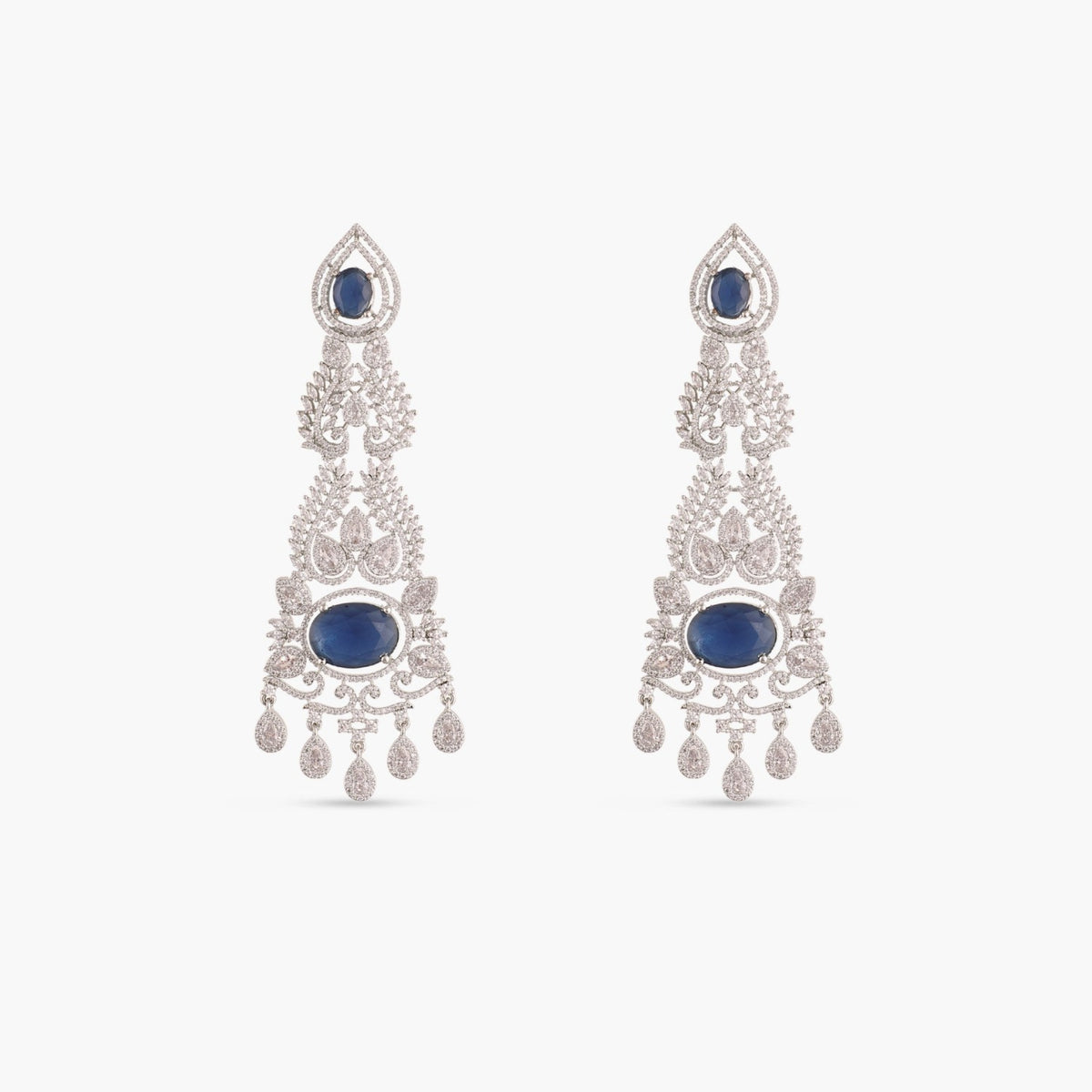 Helia Nakshatra CZ Drop Earrings