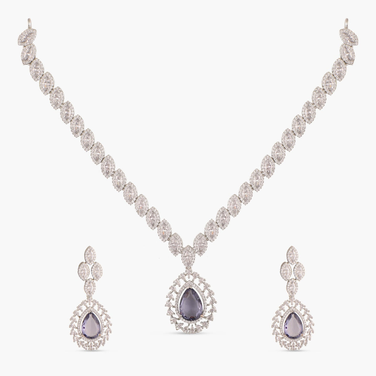 Hala Nakshatra CZ Necklace Set 