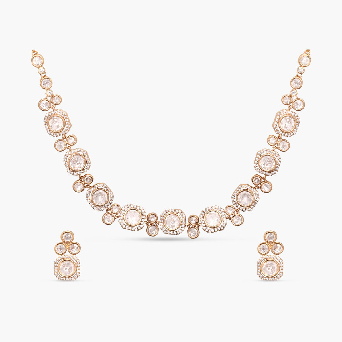 Heather Classic Kundan Necklace Set