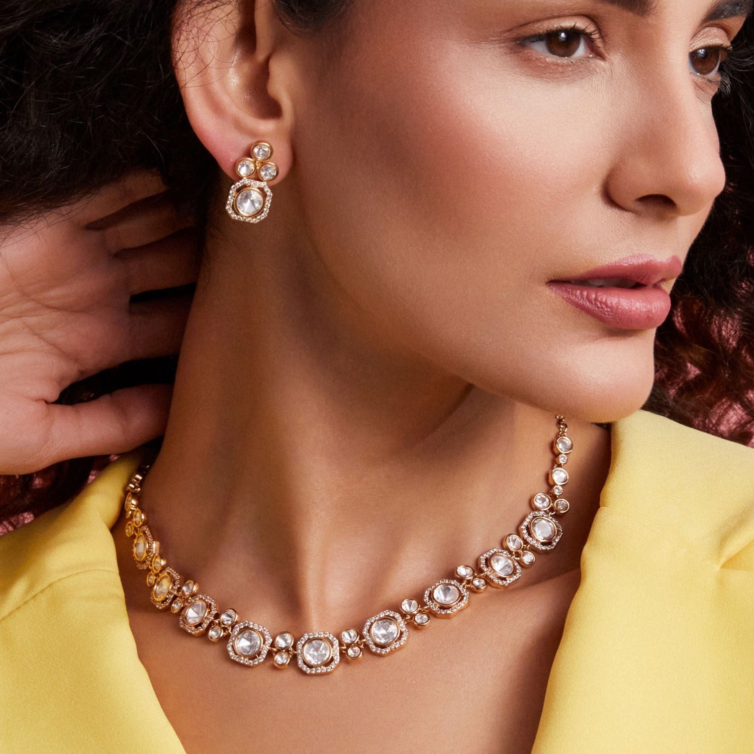 Buy Premium Indian Kundan Necklace Sets Online Tarinika