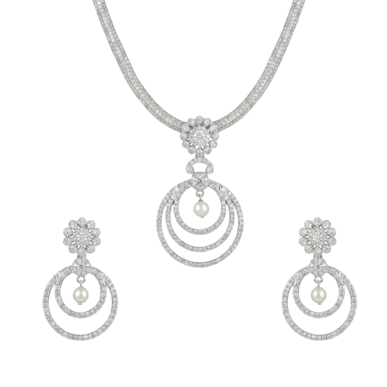 Aarya Nakshatra CZ Pendant Set