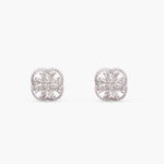 Petal CZ Stud Earrings