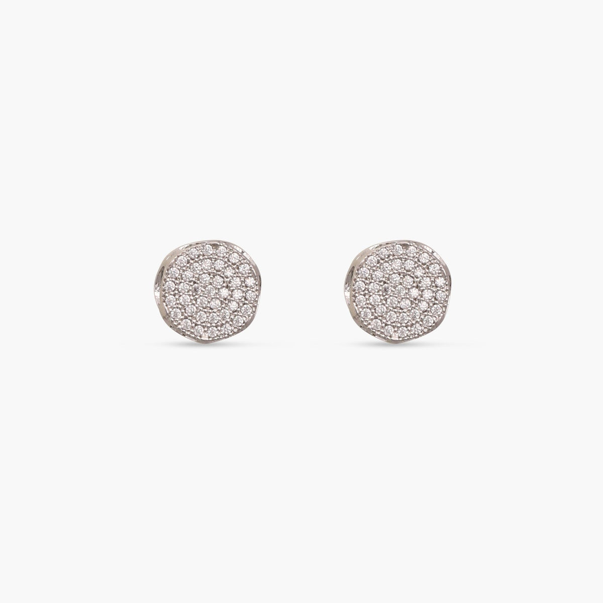 Minimalist CZ Stud Earrings