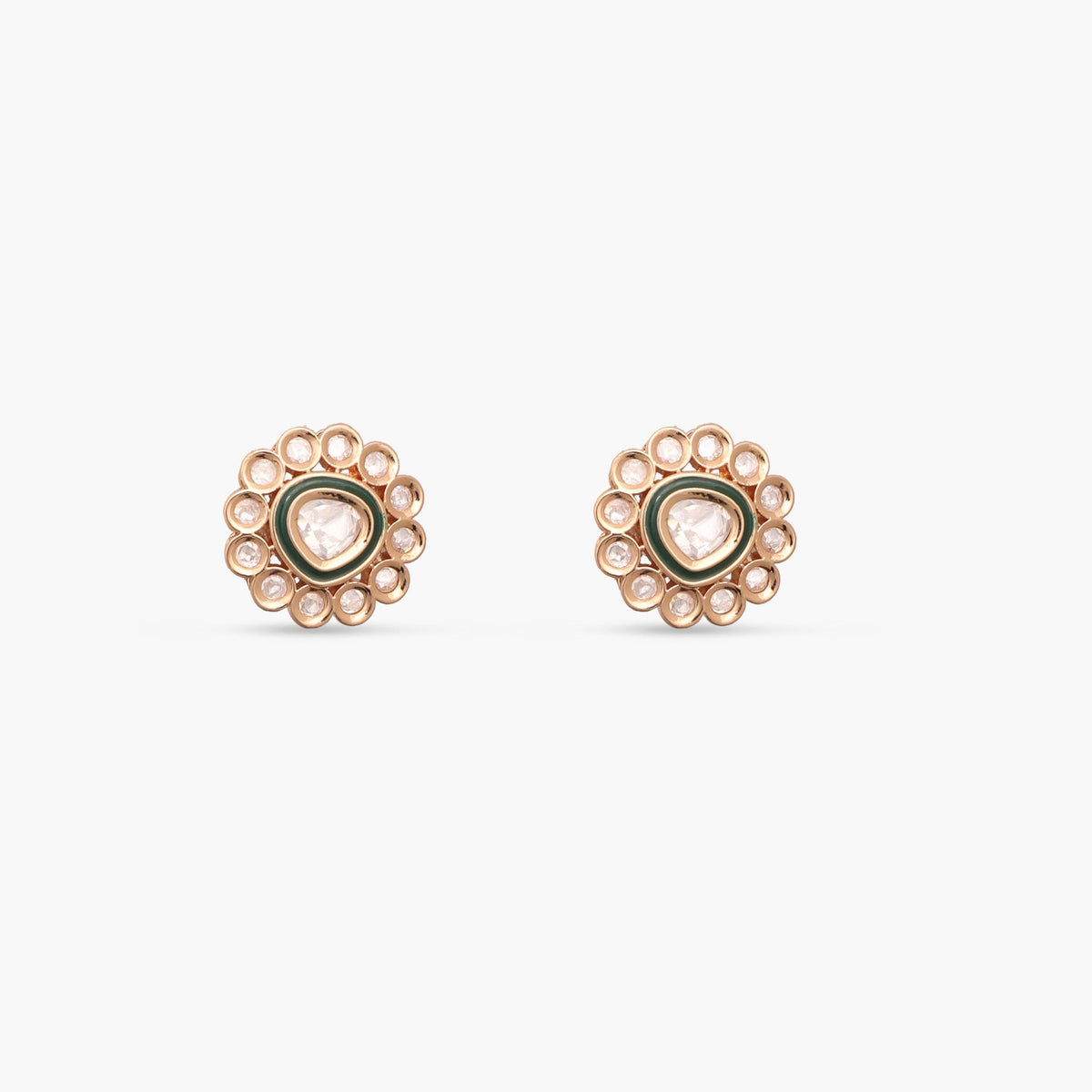 Cynara Kundan Stud Earrings