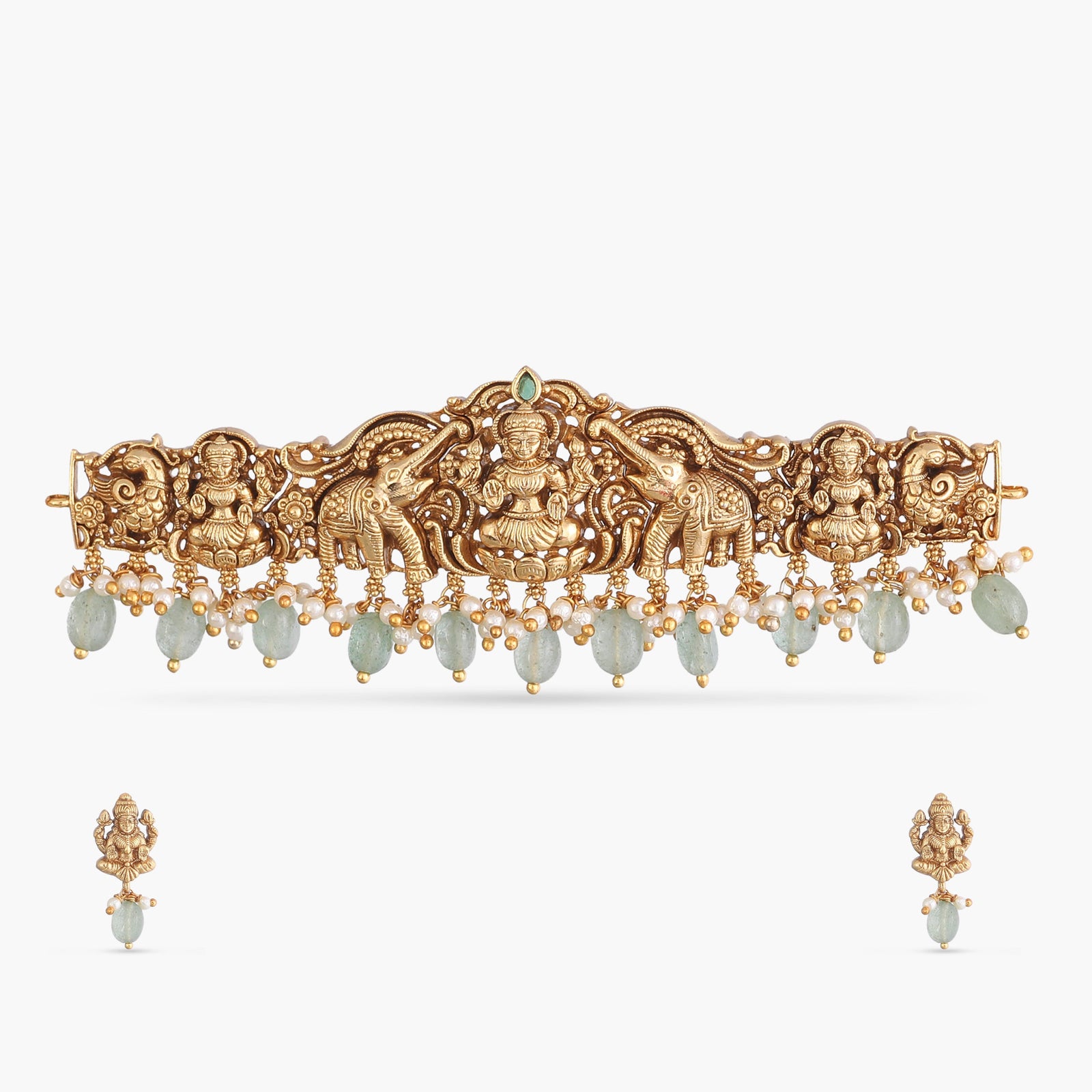 Ishvika Antique Choker Set