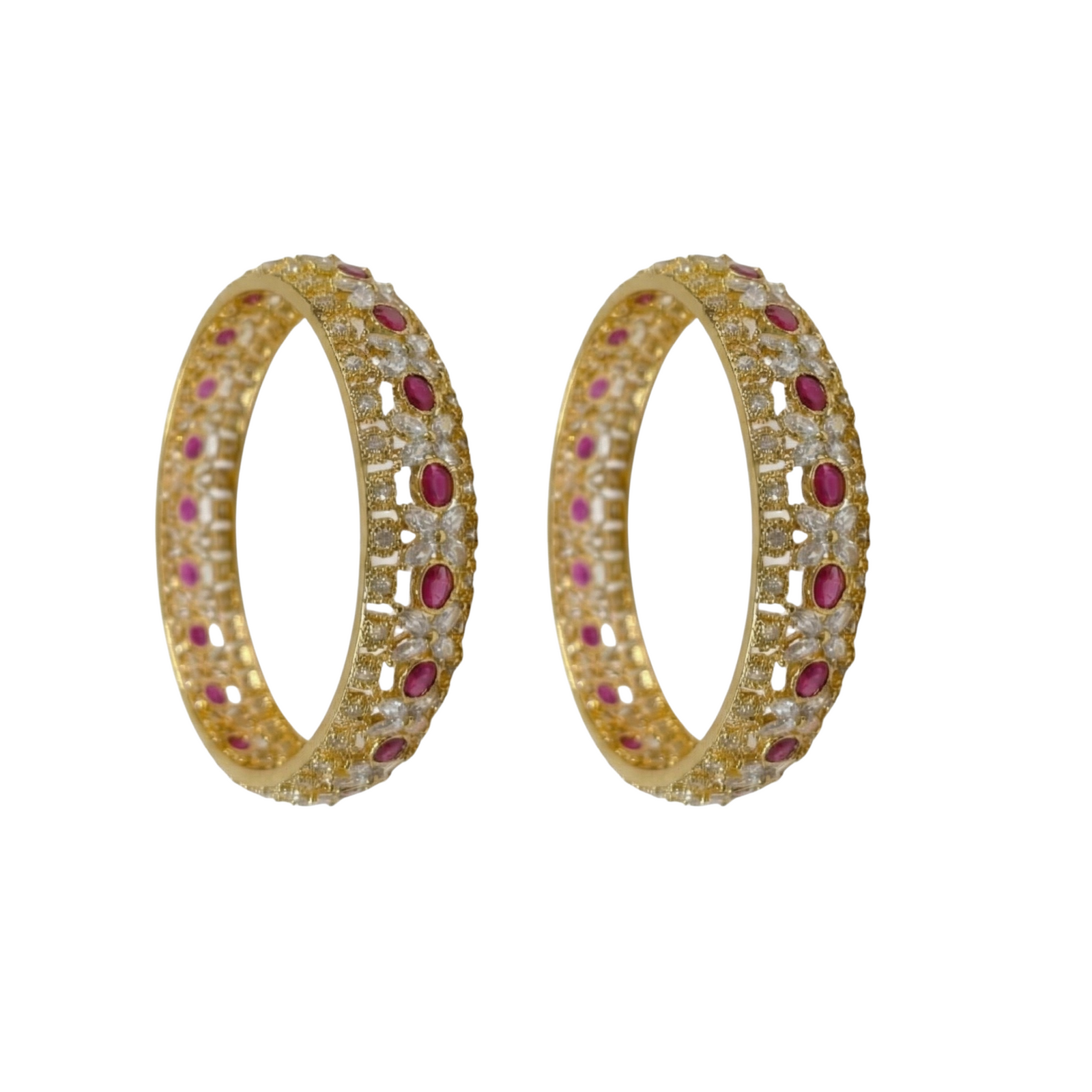 Pushpa Nakshatra CZ Bangles