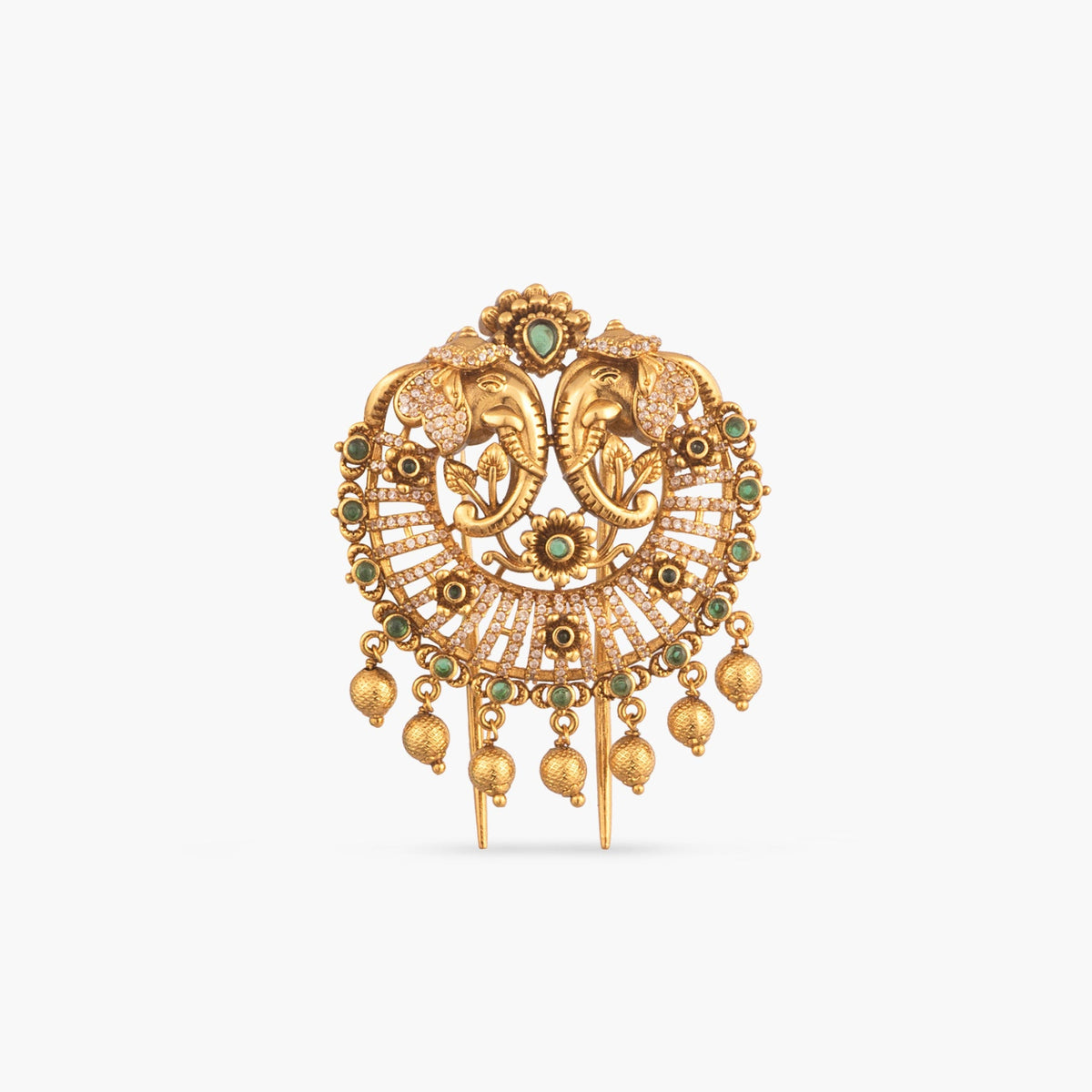 Urvi Antique Hair Brooch