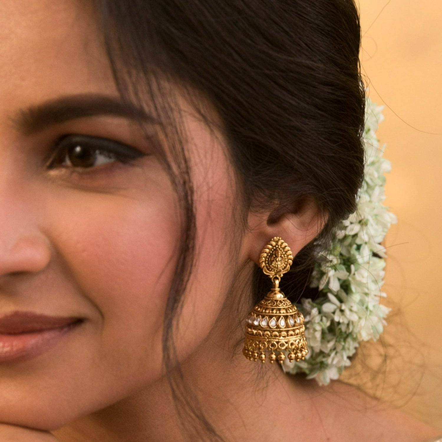 Sobha Antique Jhumki Earrings