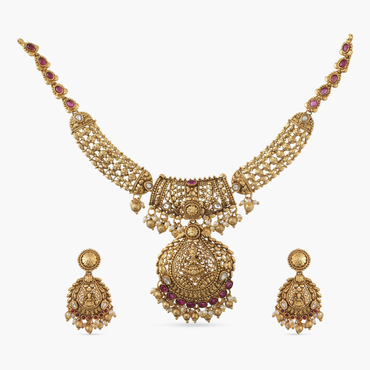 Pulina Antique Necklace Set