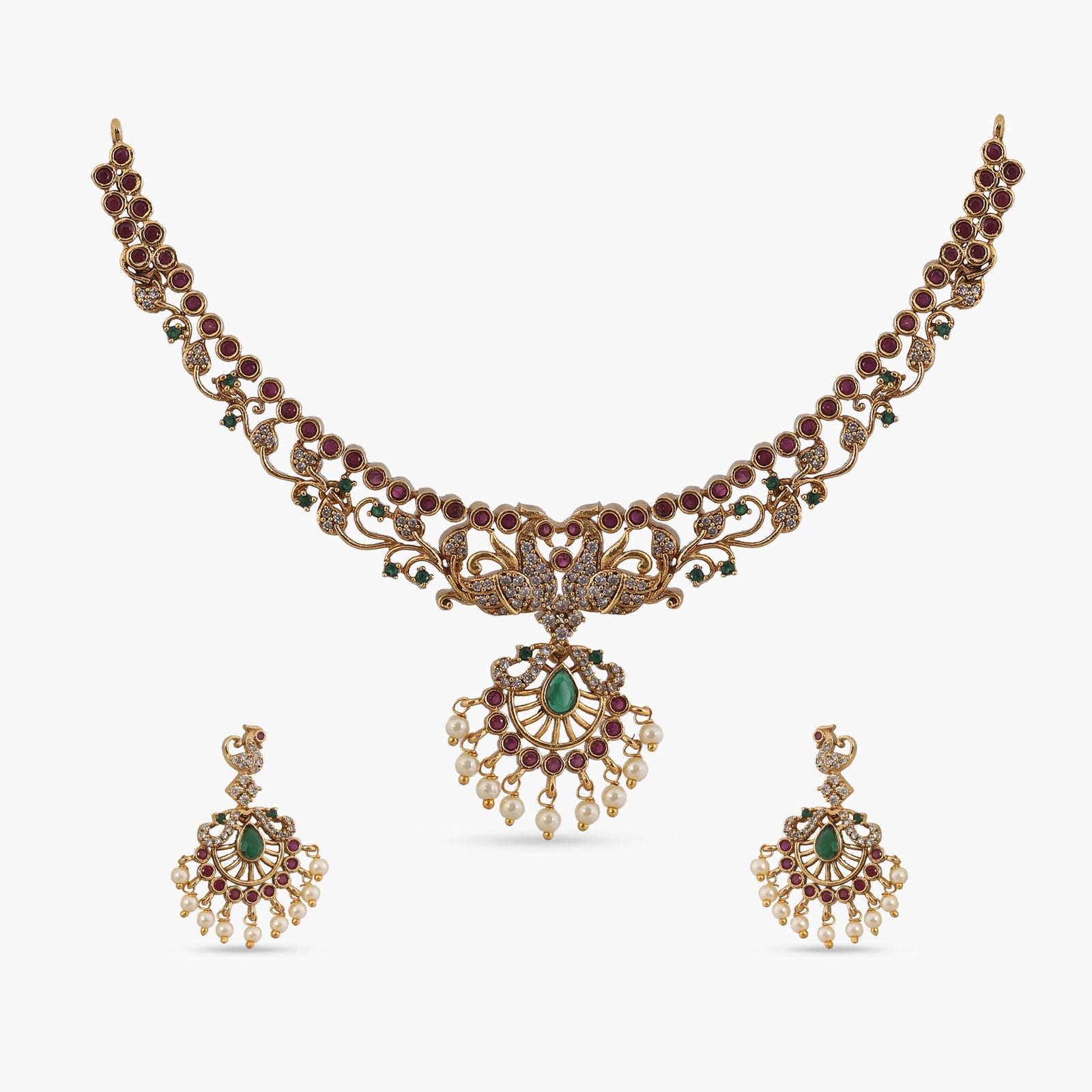 Iravati Antique Necklace Set