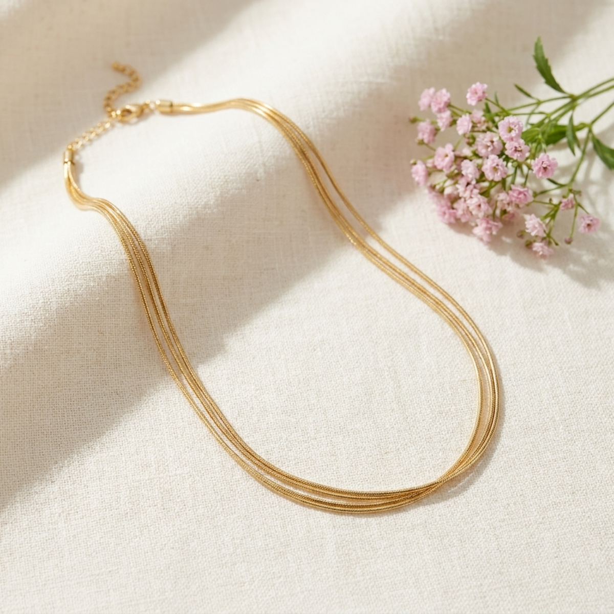Elira Dual Line Antique Chain