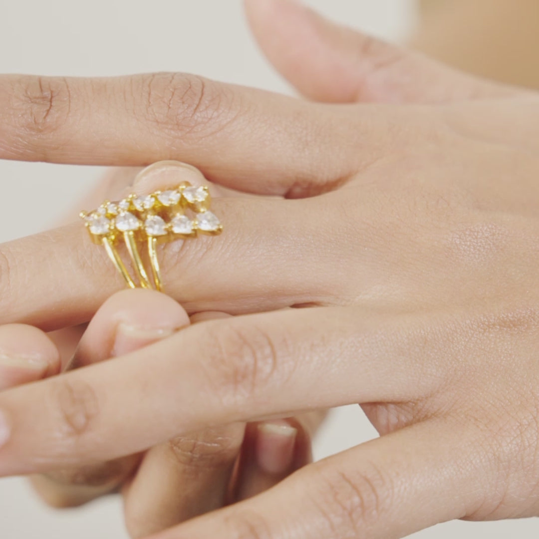 Deepal Delicate CZ Ring