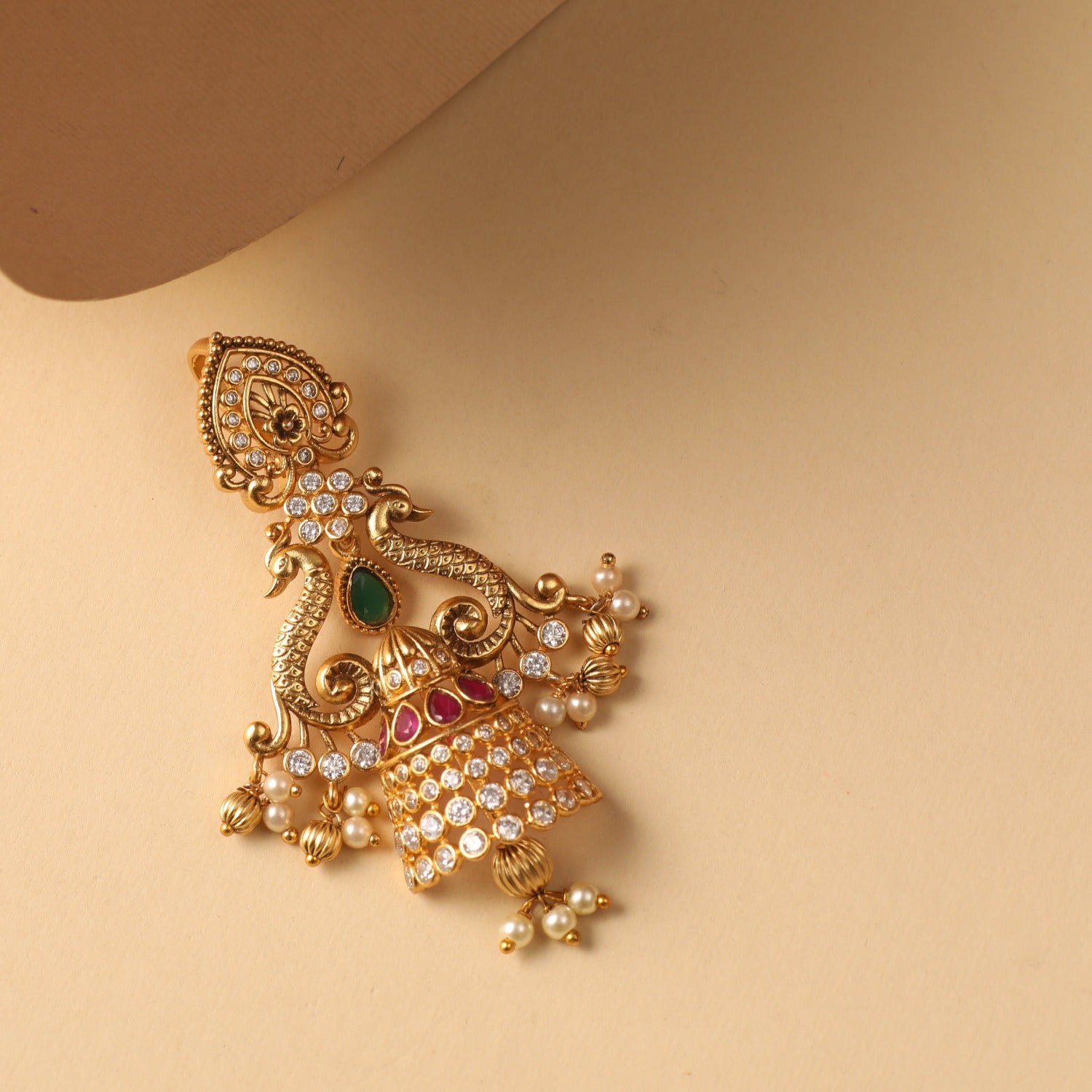 TARINIKA Nishara Antique Pendant Set Indian Jewelry
