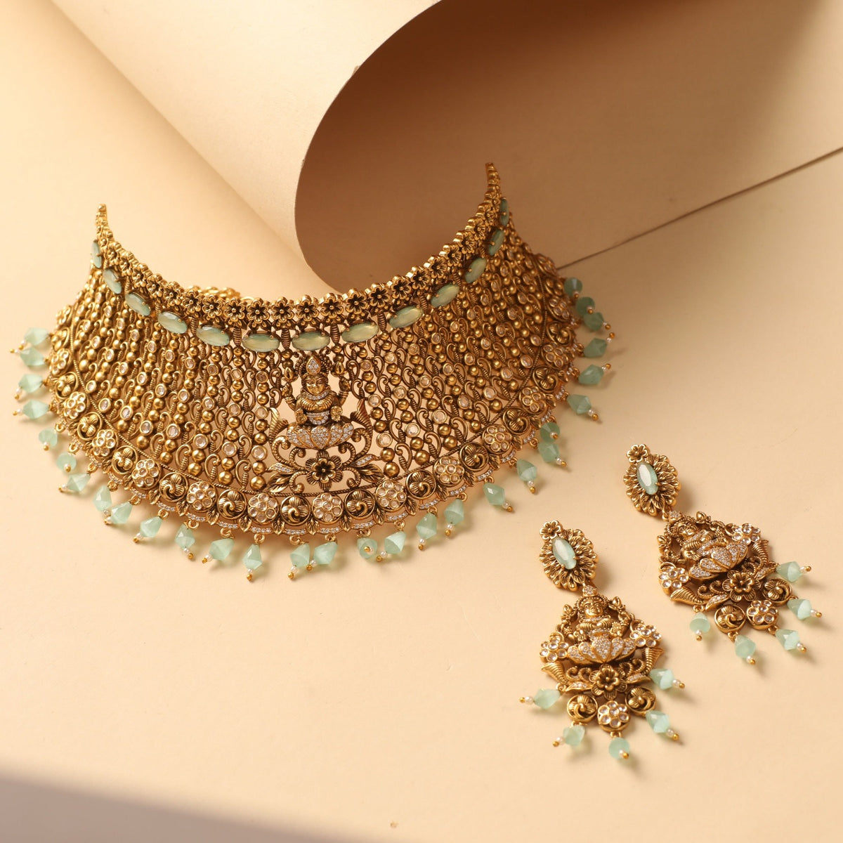 Vimala Antique Nakshi Choker Set