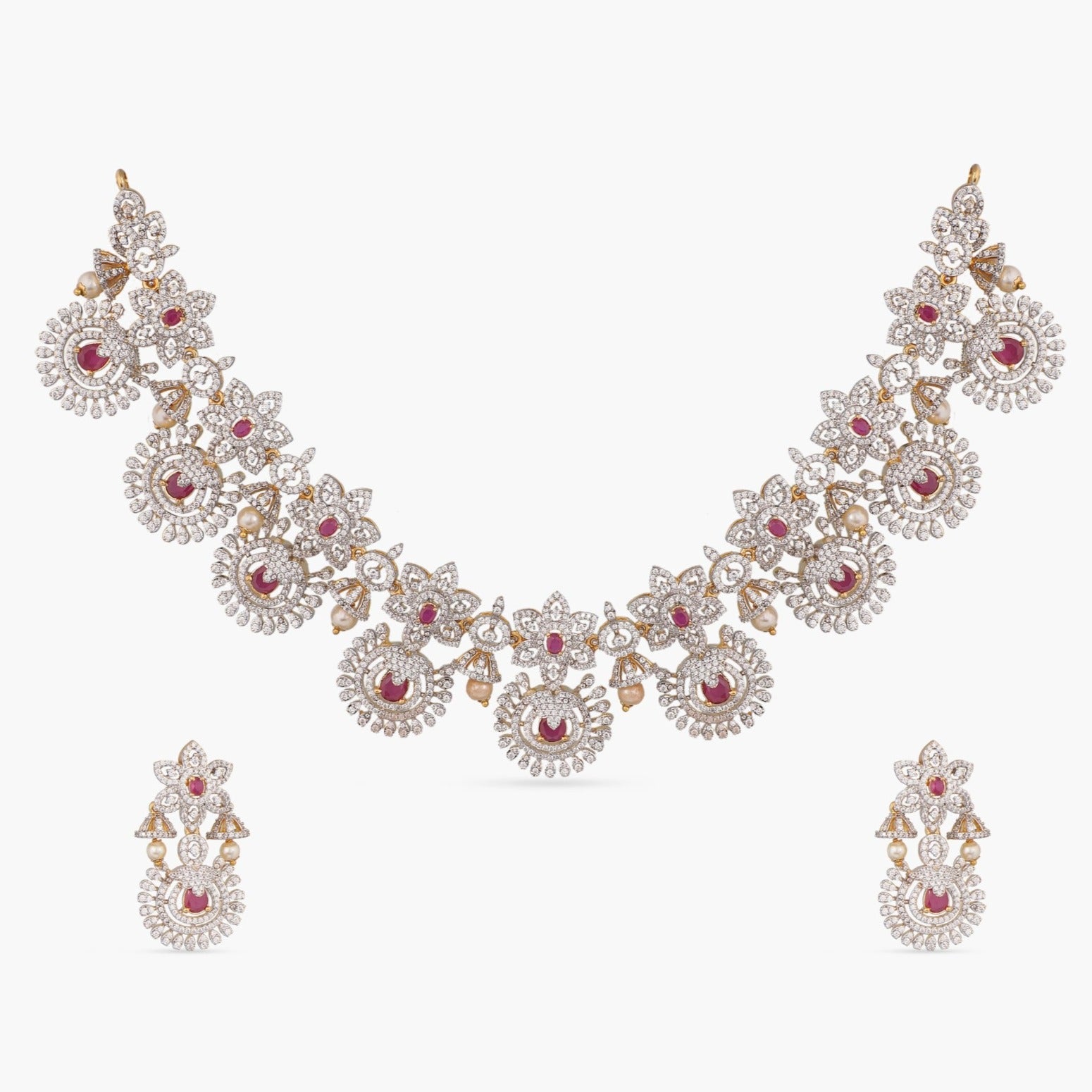 Jeevika Nakshatra CZ Necklace Set