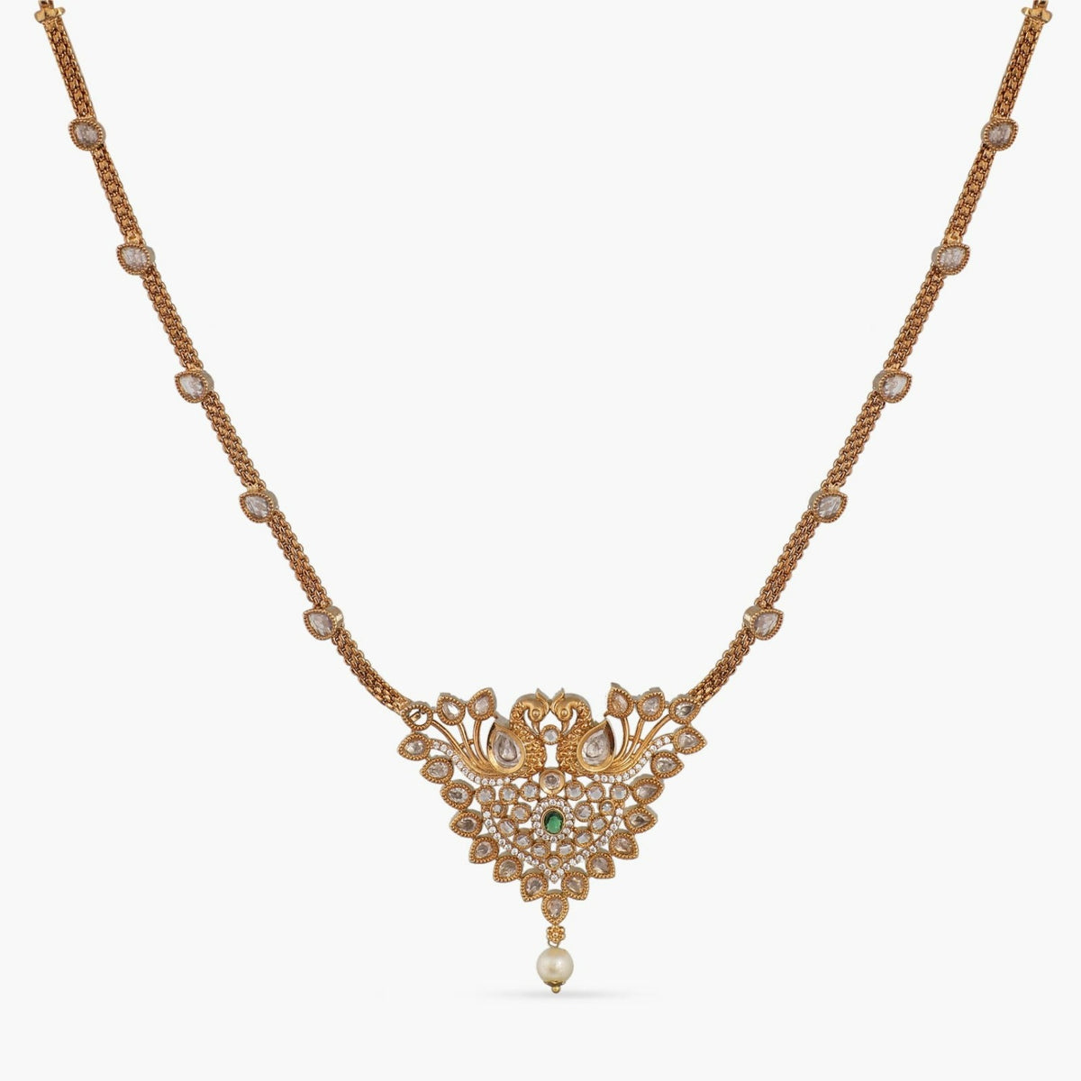 Bhairavi Nakshatra CZ Necklace Set