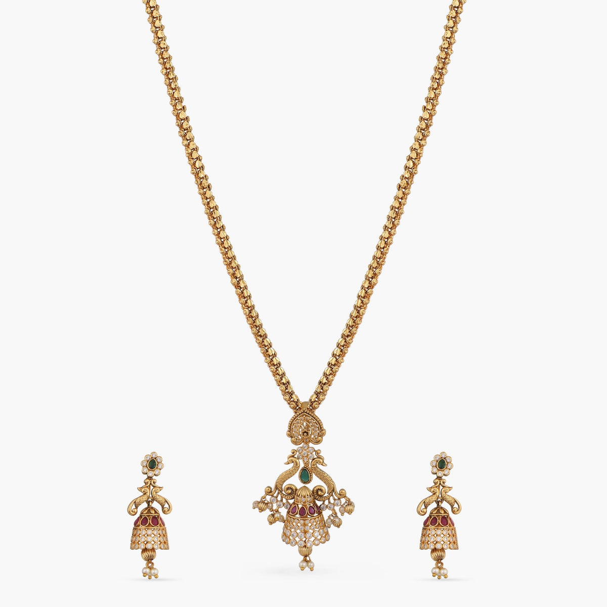 Nishara Antique Pendant Set