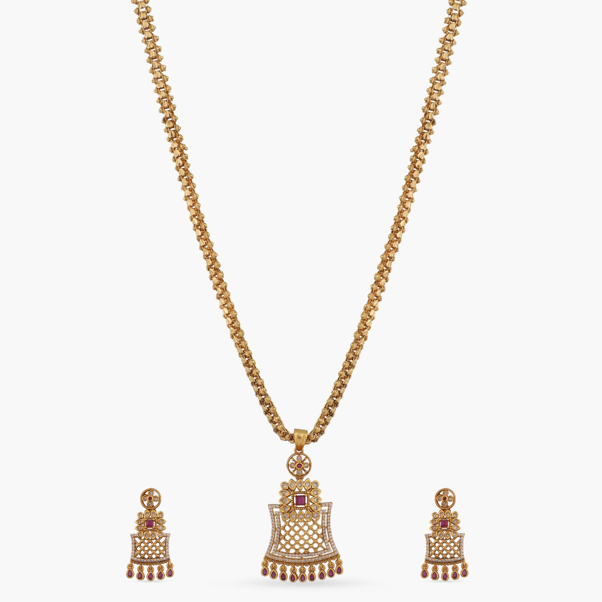 Rajani Antique Pendant Set