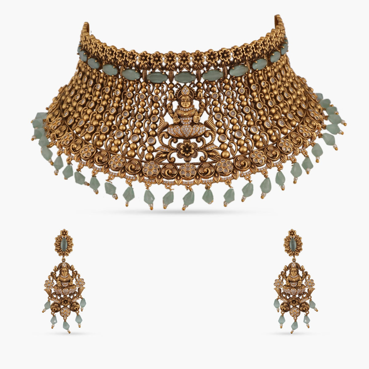 Vimala Antique Nakshi Choker Set