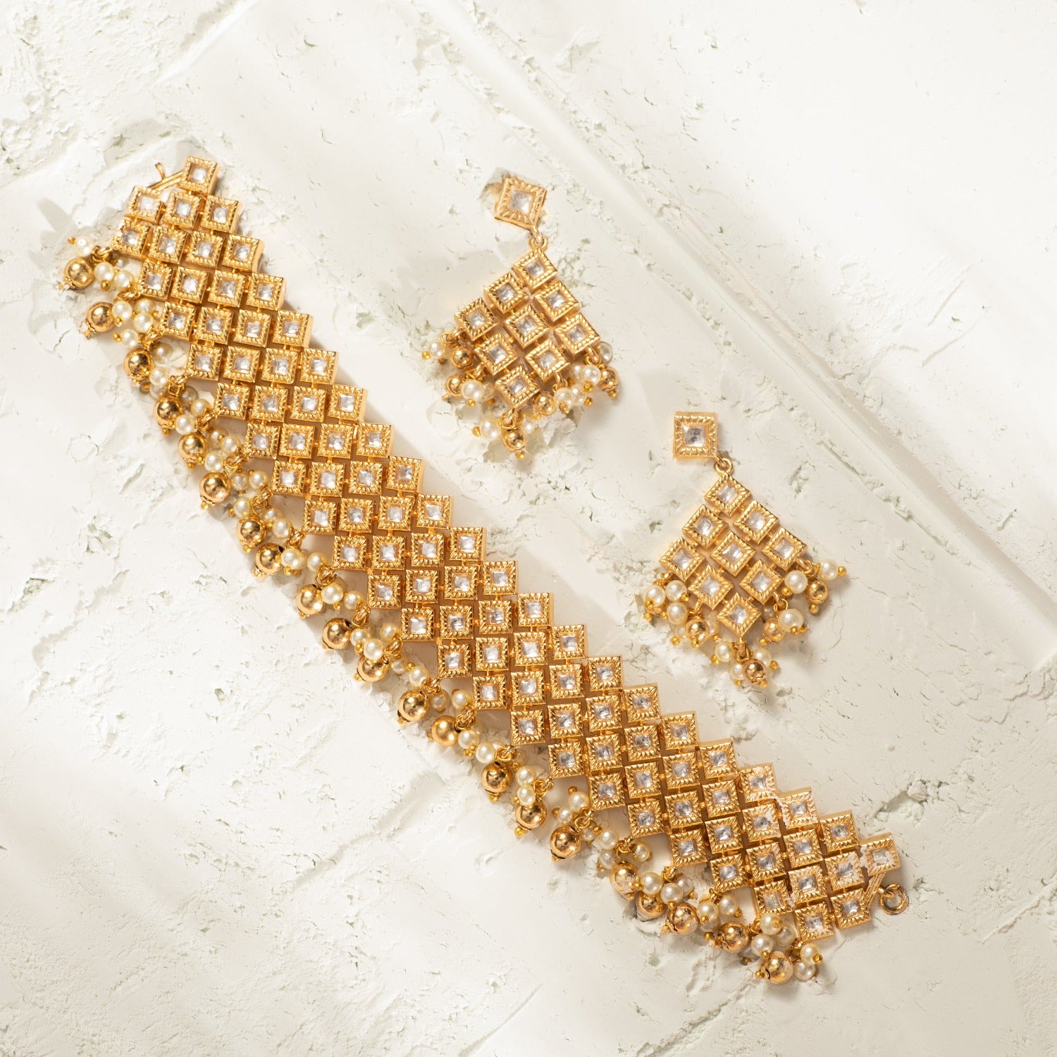 Own Your Style Tarinika's Susan Kundan Choker Set Online