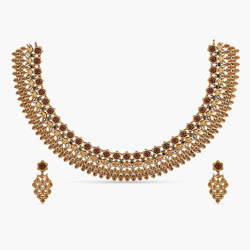 Geeti Antique Necklace Set