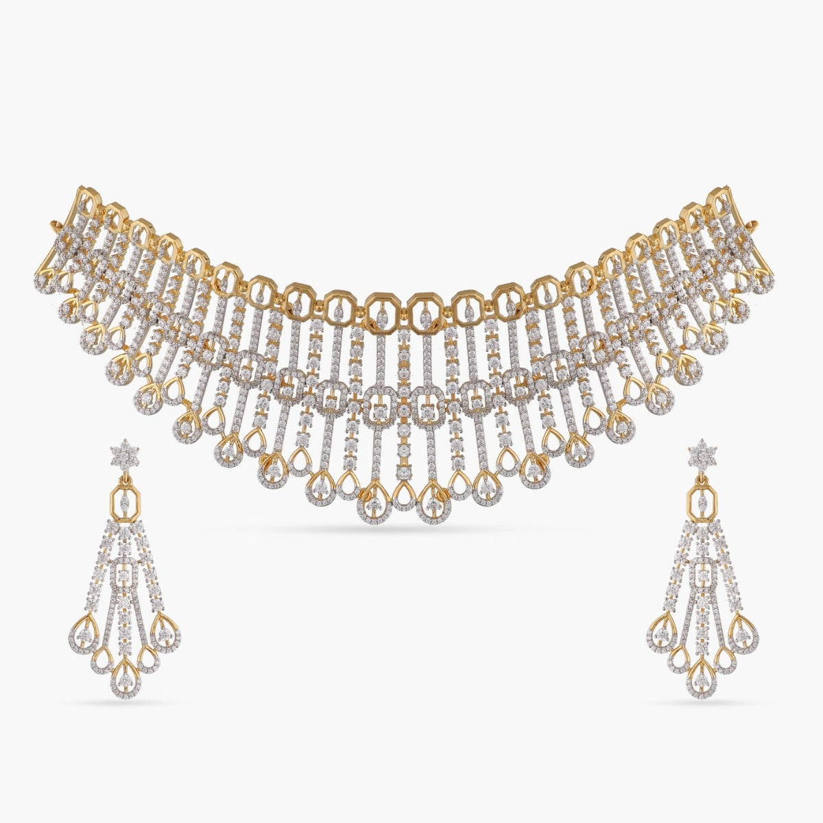 Lana Nakshatra CZ Choker Set 