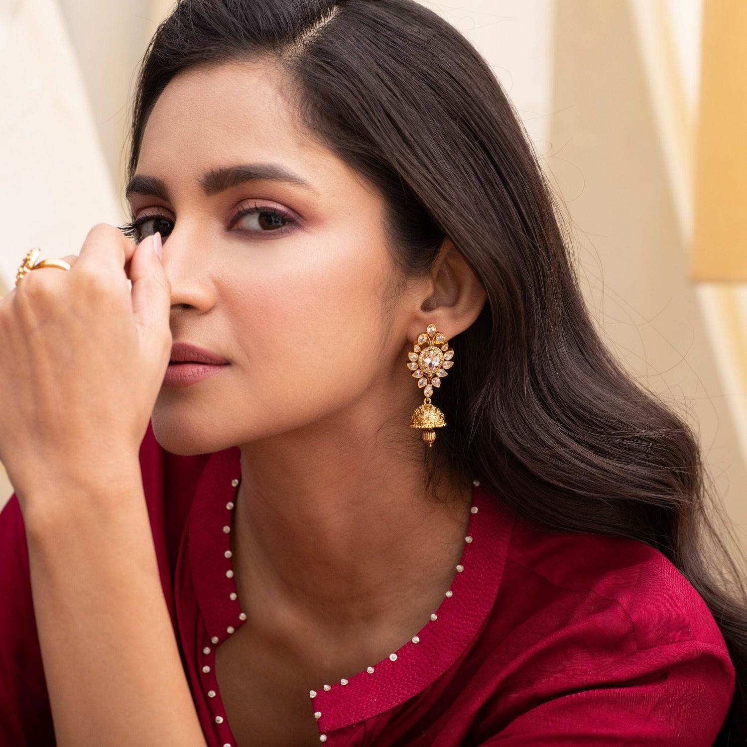 With These Beautiful Jhumkas, Your Every Ethnic Look Will Be On Point