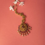 Nakshi Floral Antique Maang Tikka