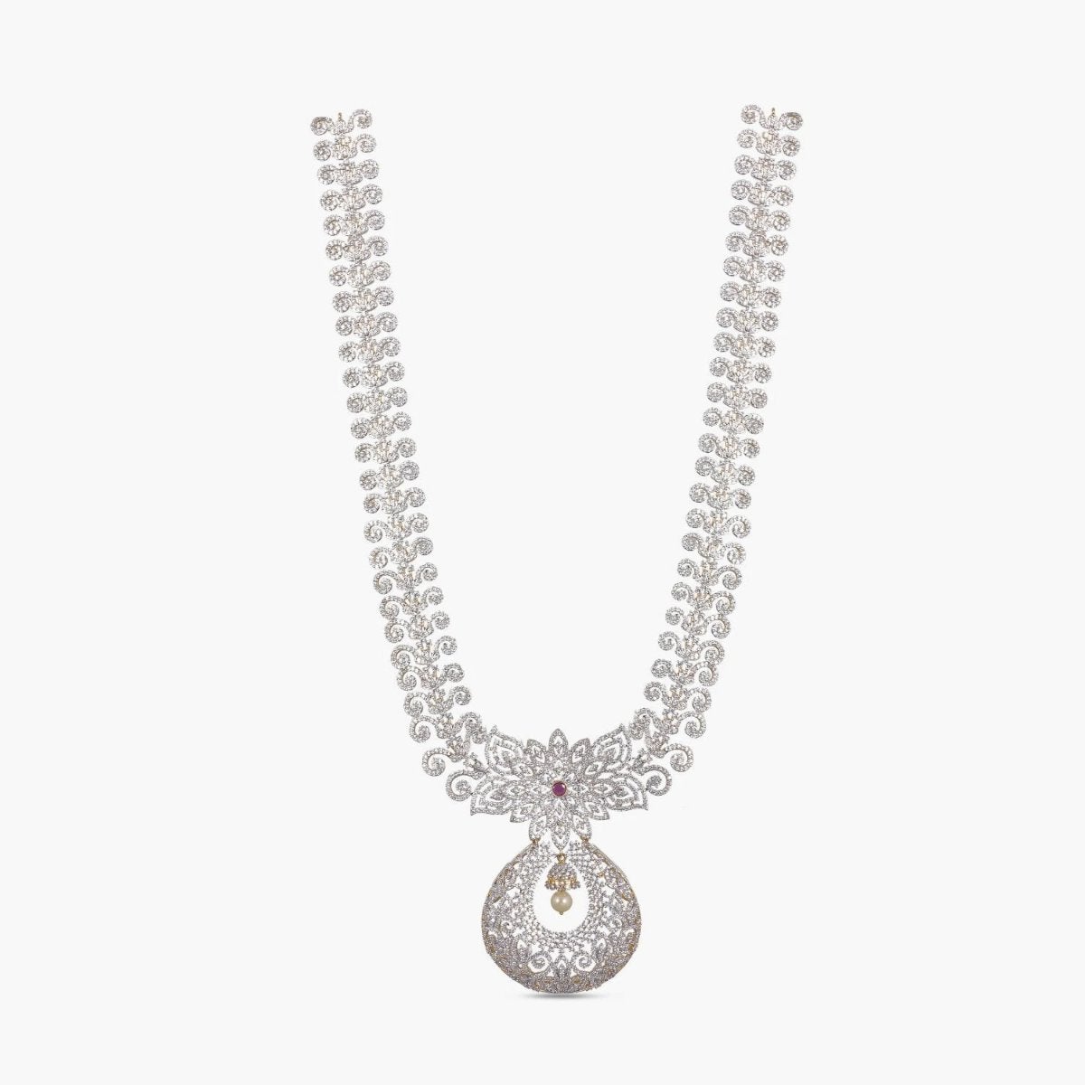 Suhana Nakshatra CZ Long Necklace