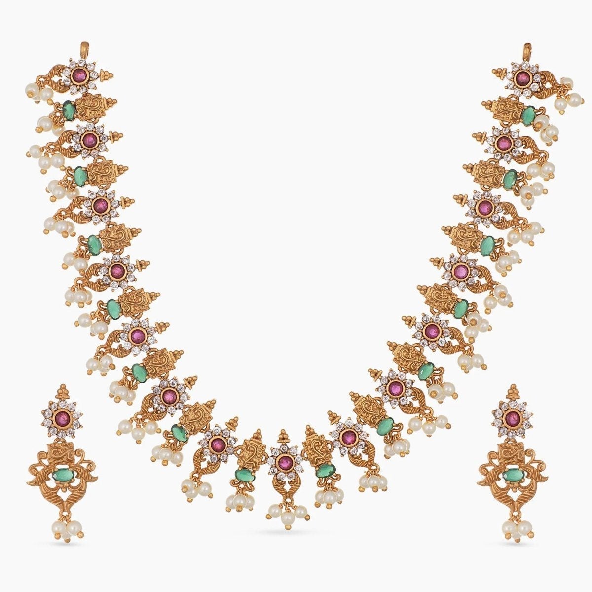 Tanmay Antique Necklace Set