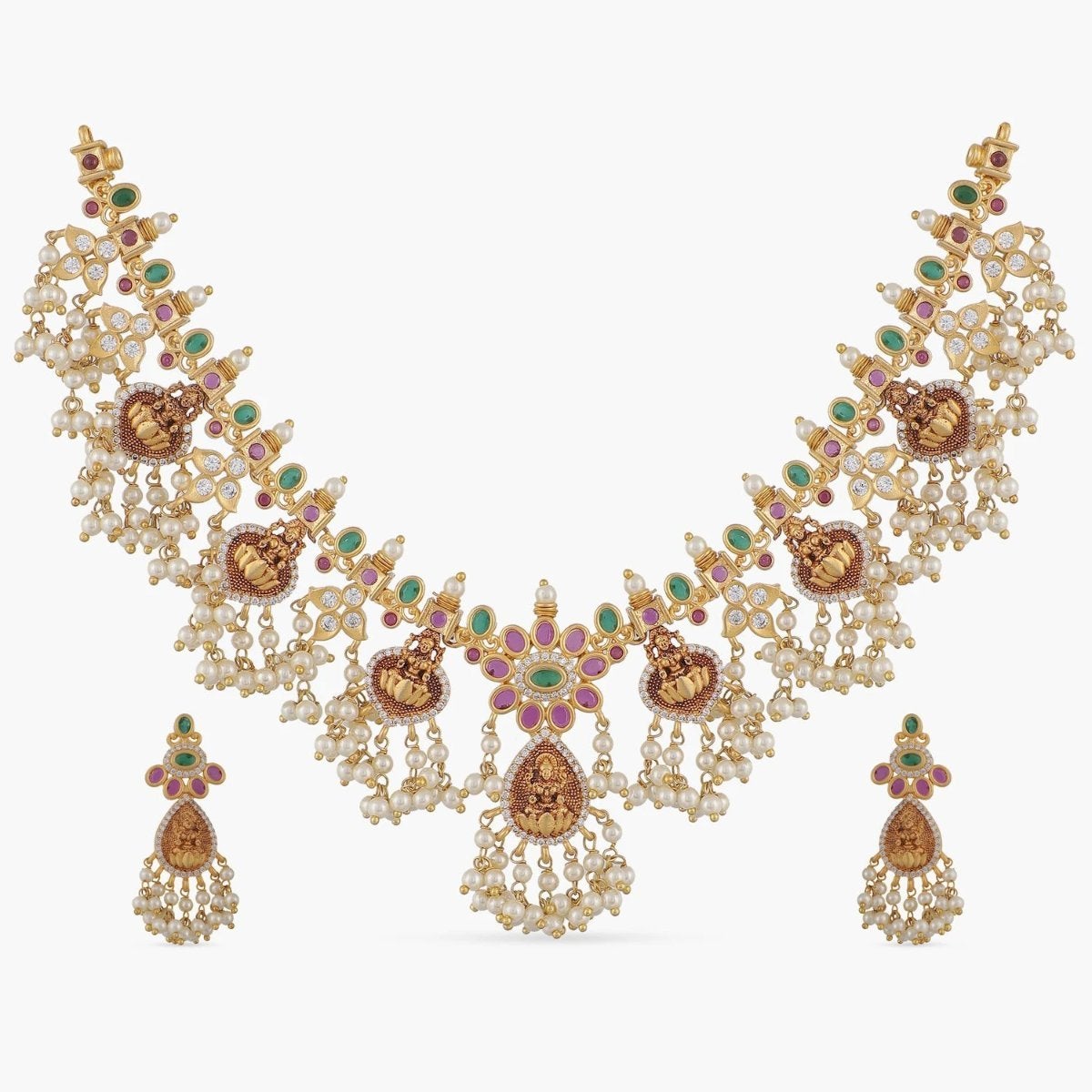 Laasya Antique Necklace Set